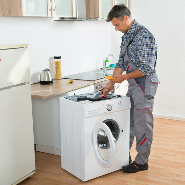 can you walk me through the steps of troubleshooting my washer issue in Waldron